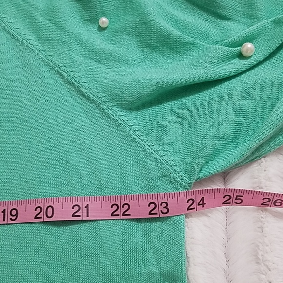 Mint green pearl accents-lightweight-NWT+S-M-Lrg. - Picture 7 of 12
